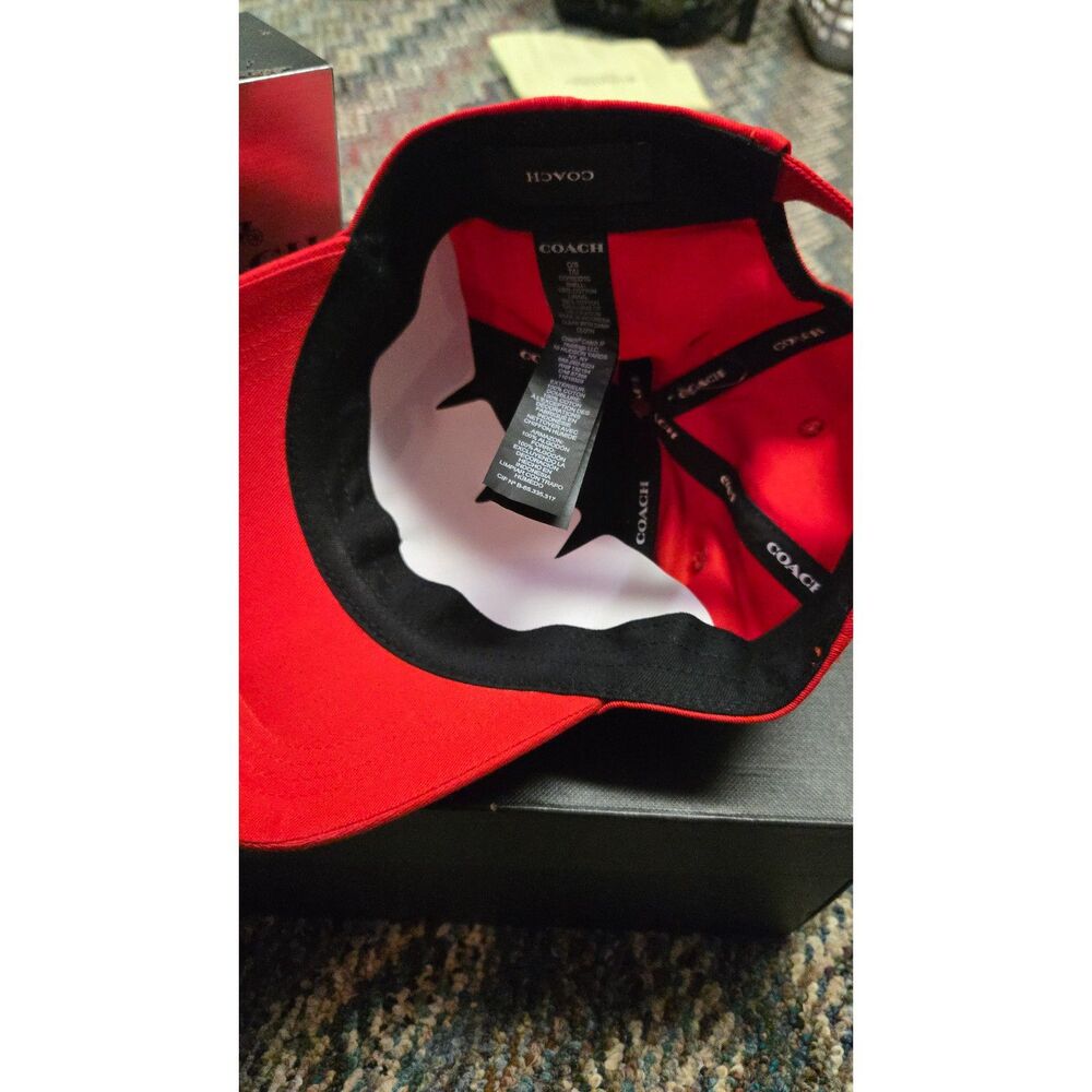 Red Coach Cap - Picture 3 of 3